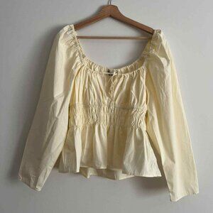 Ciao Lucia Butter Yellow Top